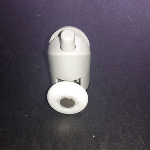 Grey Single Wheel Bottom Rail