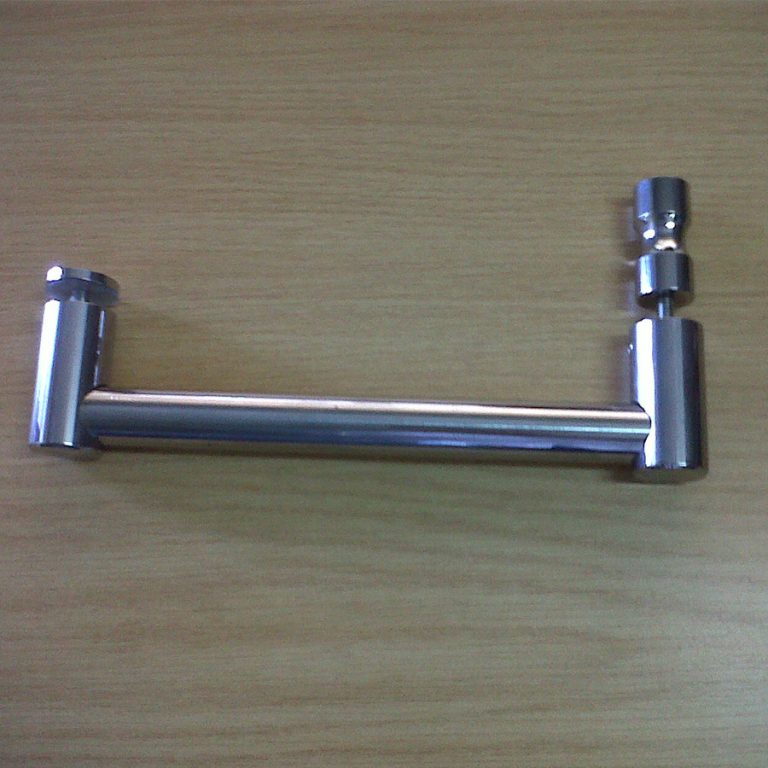 Stainless Steel Towel Rail With Backing Knob Shower Haus